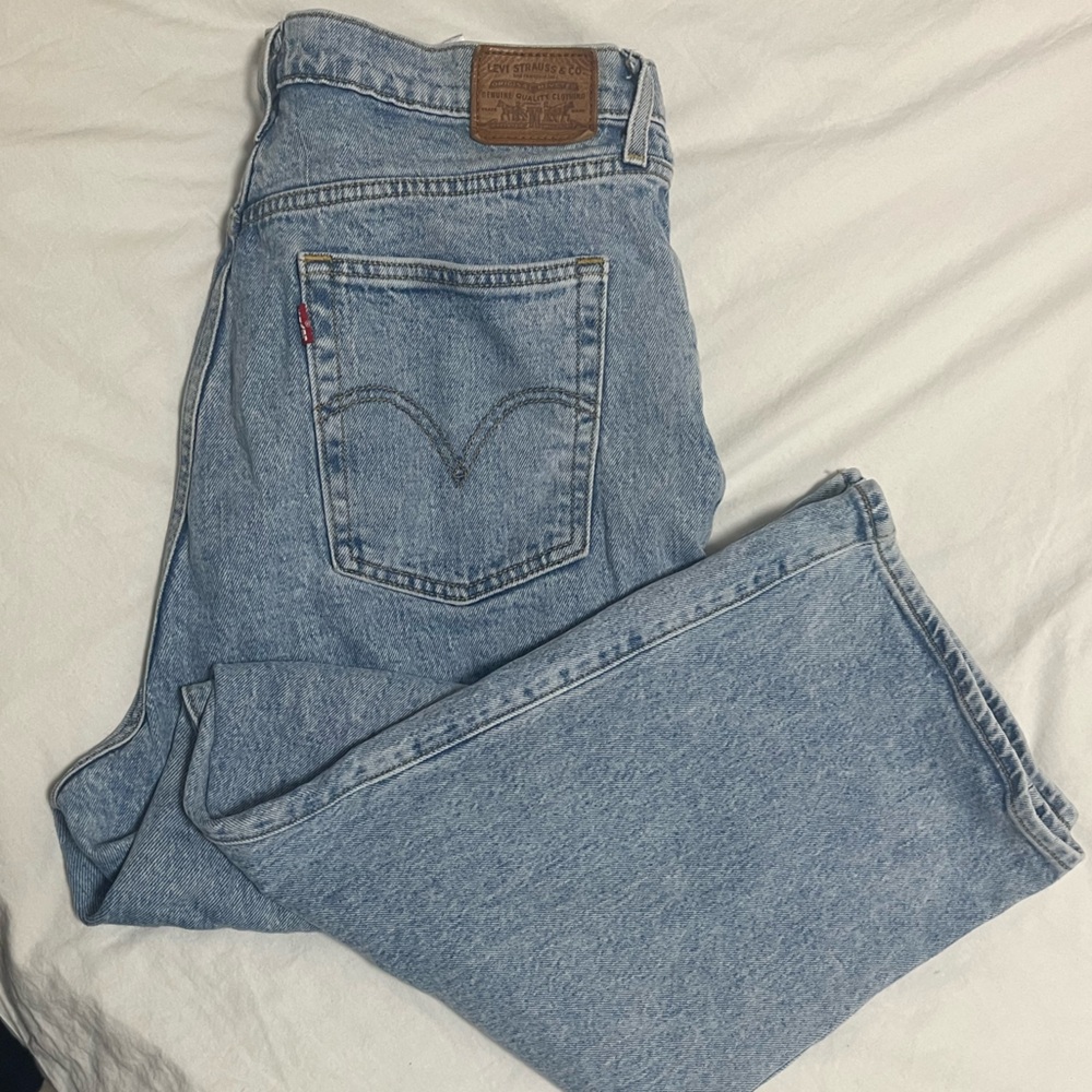 LEVIS Ribcage Straight Jeans